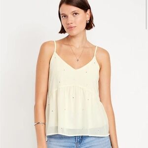 Old Navy Cream Camisole Top